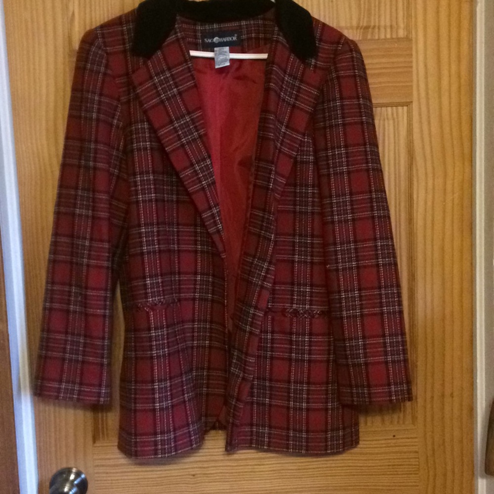 Sag Harbor Plaid Brazer